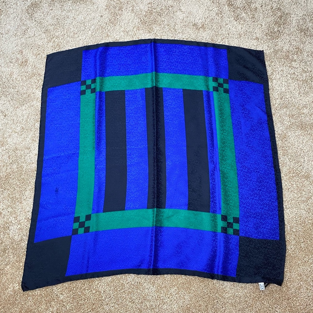 Manolo Barromeo Vintage Silk Scarf